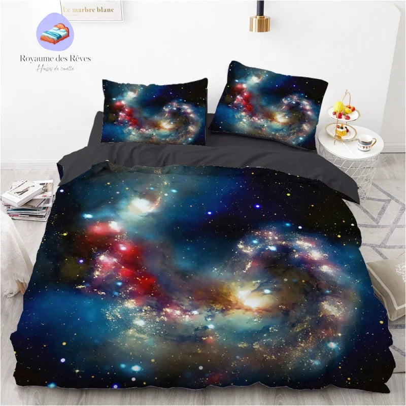 Cosmos Pattern Duvet Cover