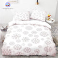Snowflake Pattern Duvet Cover