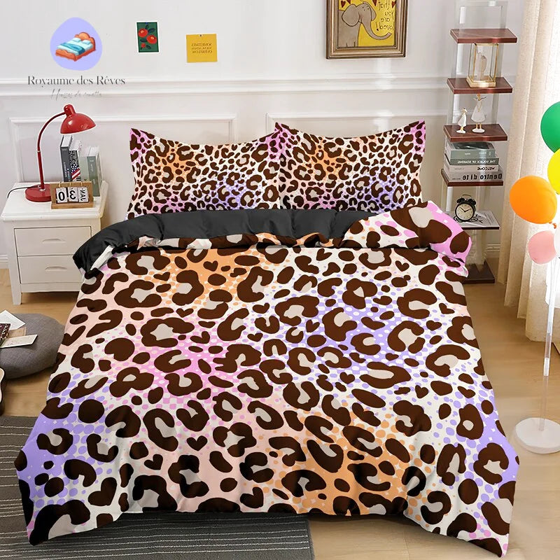 Jaguar Pattern Duvet Cover