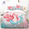 Mermaid Pattern Duvet Cover