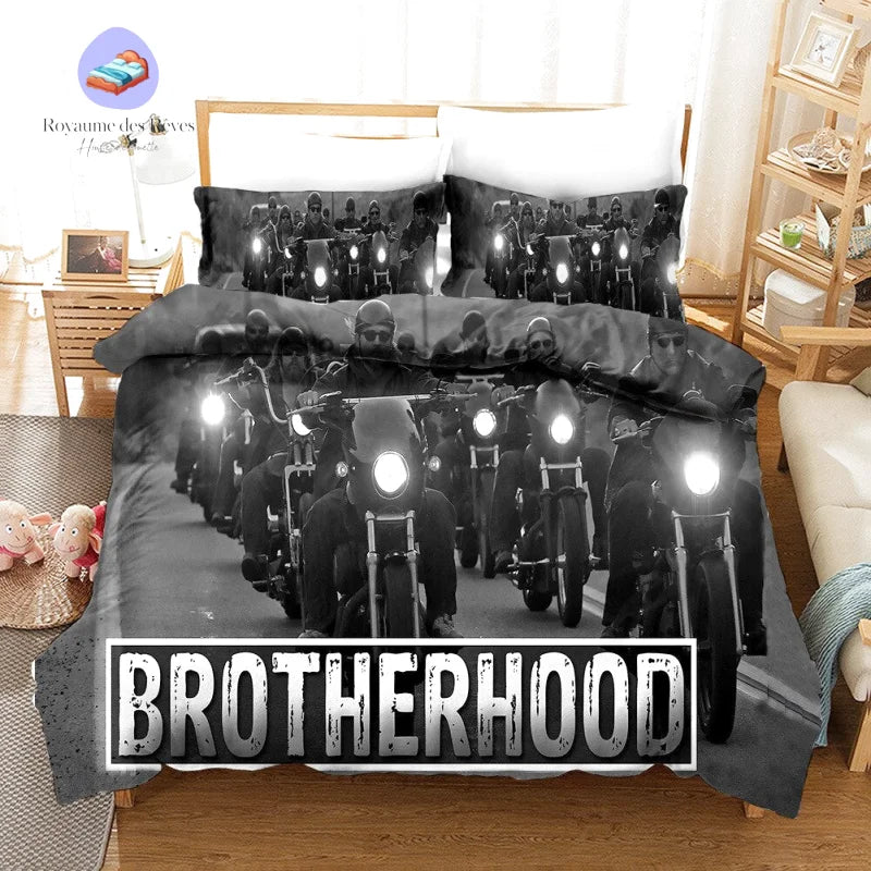 Housse de Couette Moto Brotherhood