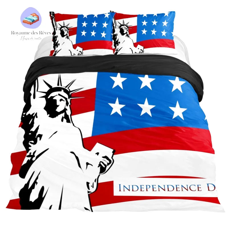 Housse de Couette New York Drapeau