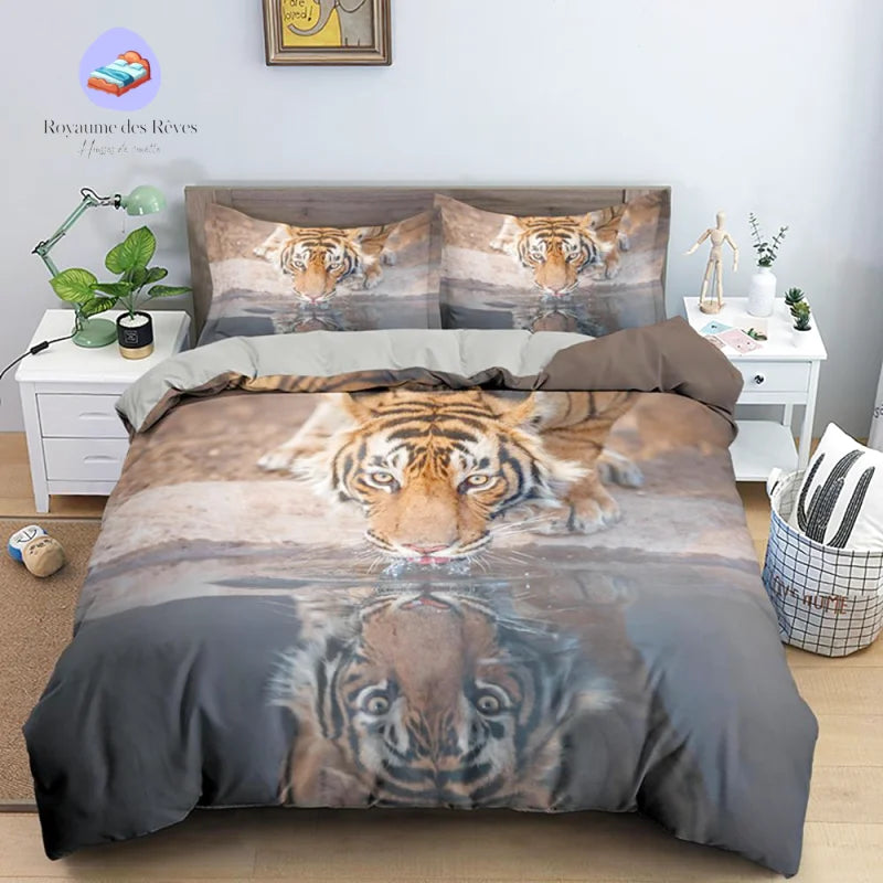Housse de Couette Œil du Tigre