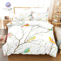 Housse de Couette Oiseaux Arbre