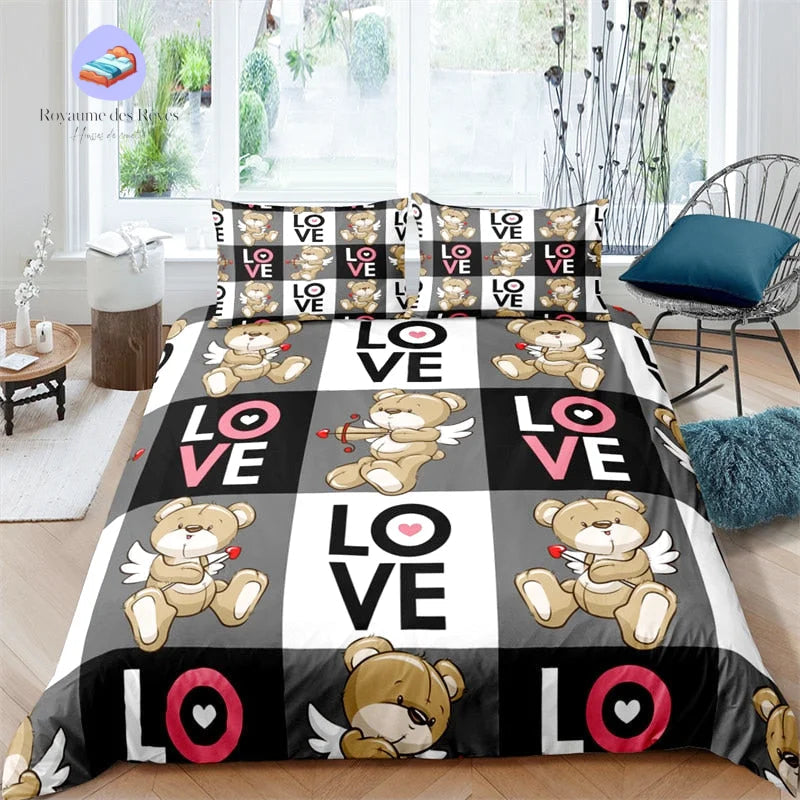 Copripiumino Orso Amore