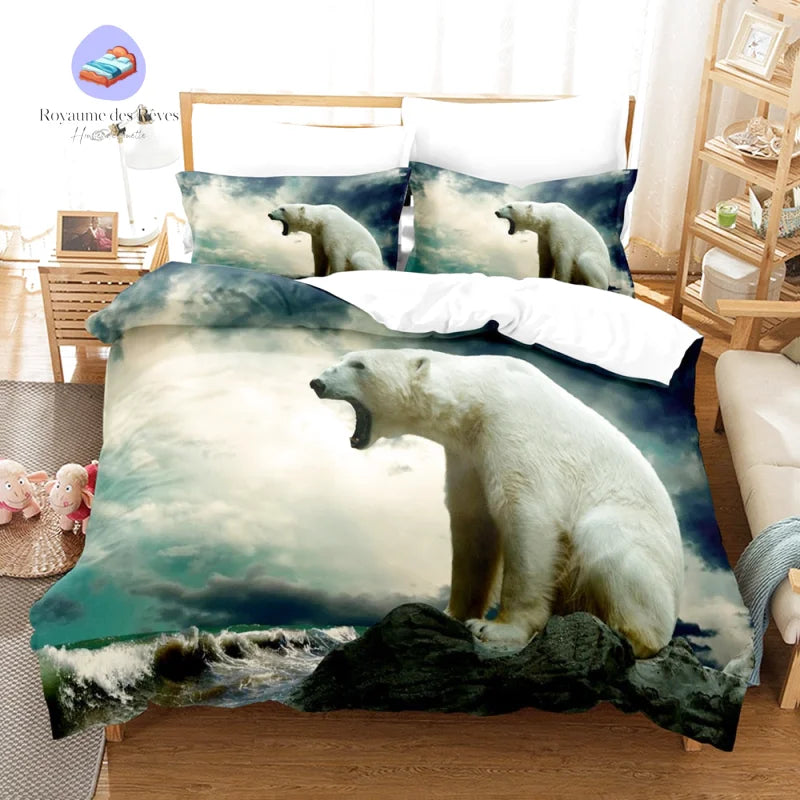 Copripiumino orso bianco