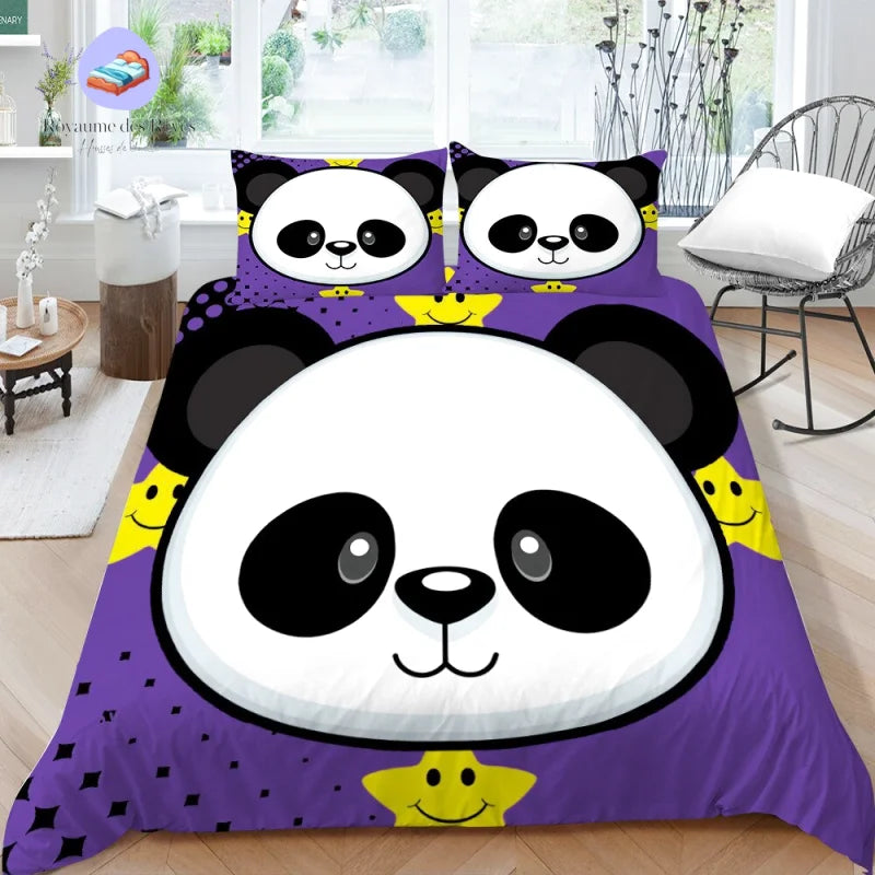 Housse de Couette Panda 200x200