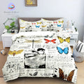 Housse de Couette Papillon 1 Personne