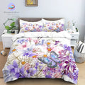 Housse de Couette Papillon Fleurie