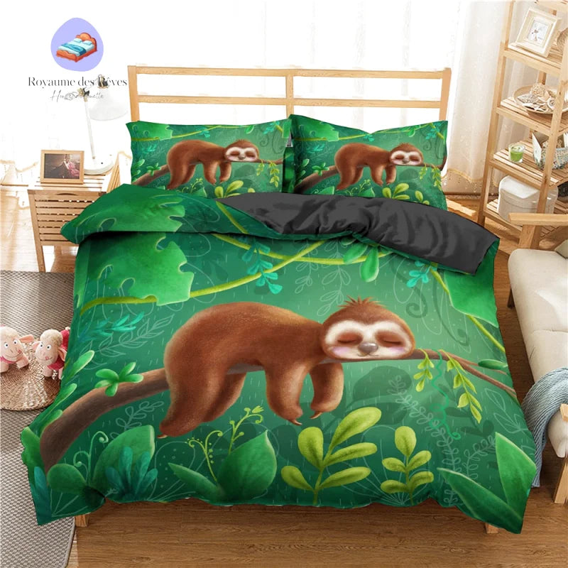 Housse de Couette Paresseux Dodo