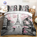 Housse de Couette Paris La Vie en Rose