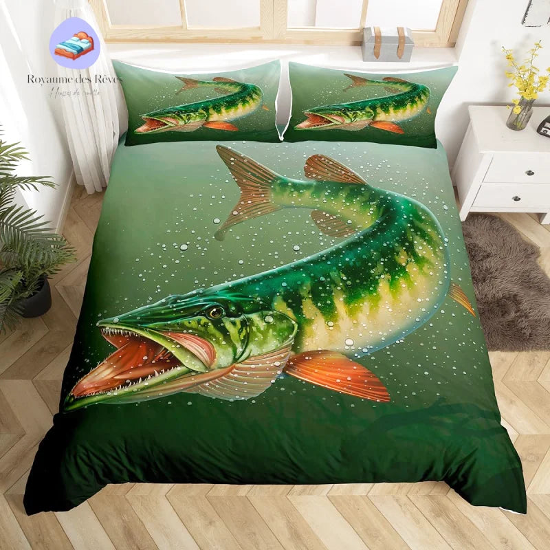 Housse de Couette Pêche Exotique