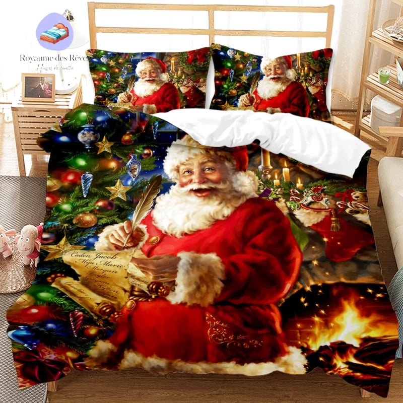 Copripiumino di Babbo Natale