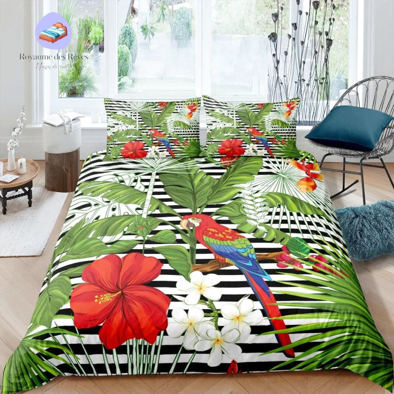 Housse de Couette Perroquet Ara