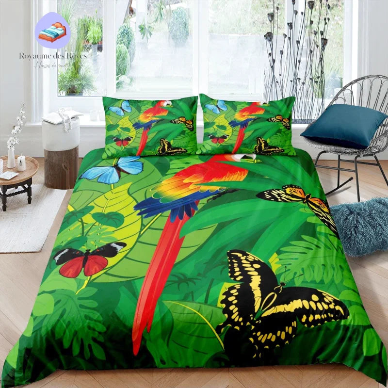 Housse de Couette Perroquet Enfant