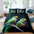 Housse de Couette Perroquet Vert Amazone