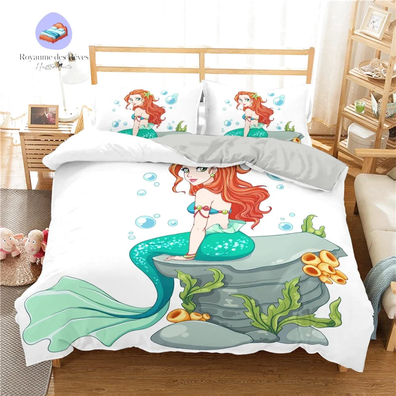 Housse de Couette Petite Sirène