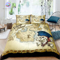 Housse de Couette Pirate Carte