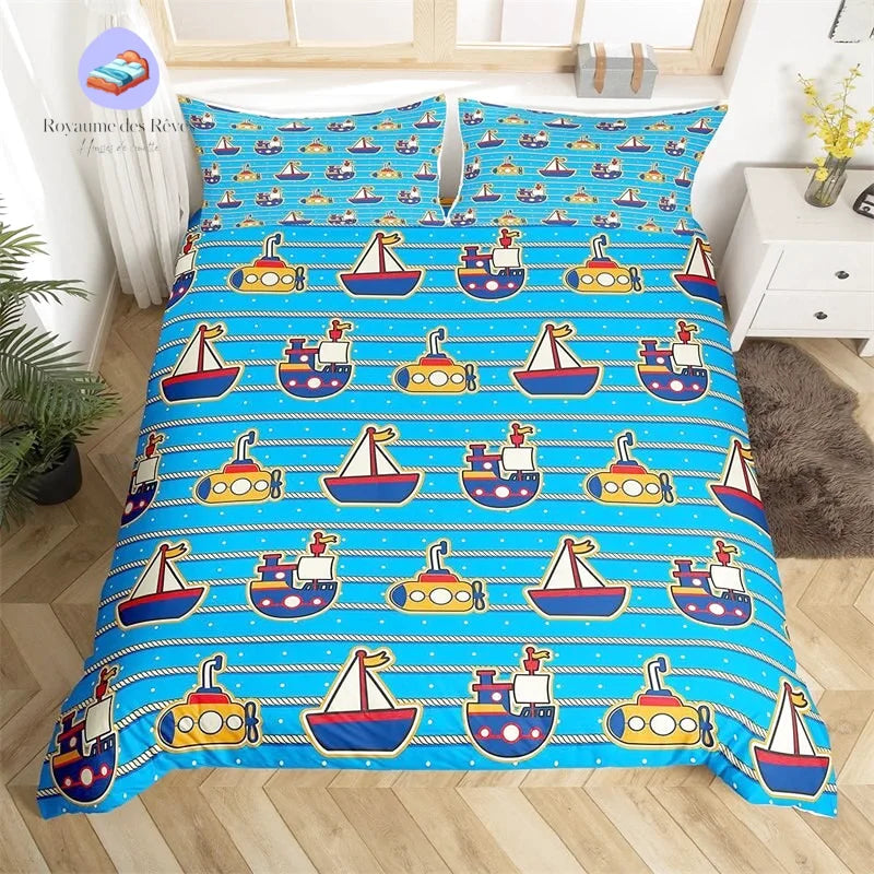 Children's Pirate Duvet Cover