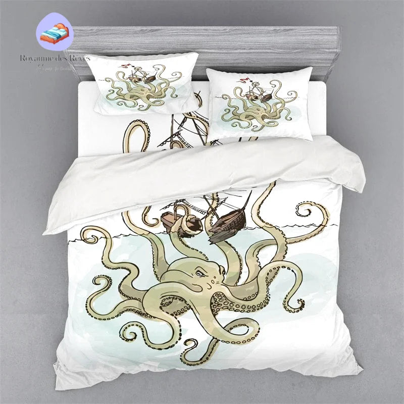 Housse de Couette Pirate Monstre