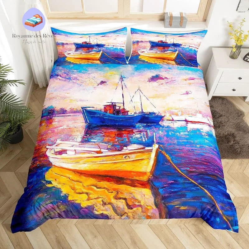 Shipwreck Pirate Duvet Cover