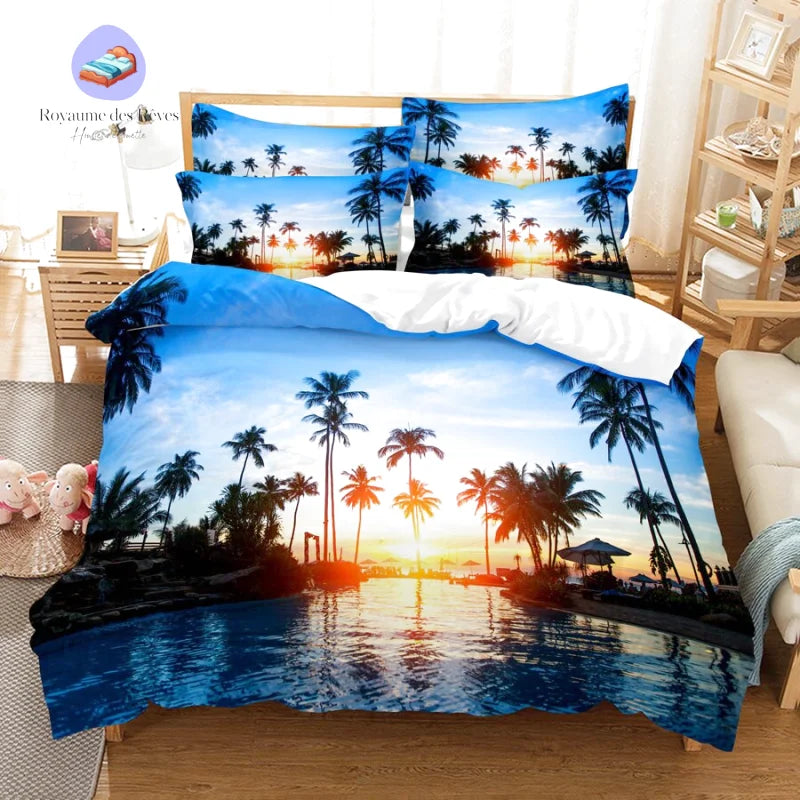 Housse de Couette Piscine