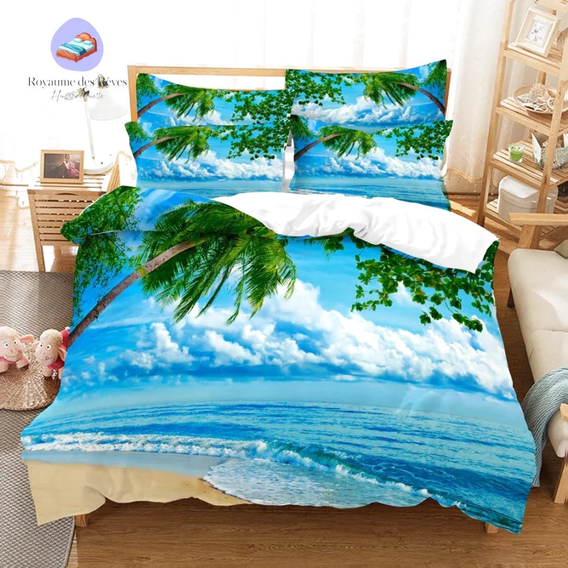 Housse de Couette Plage 1 Personne