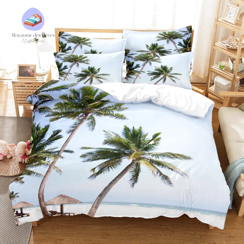 Housse de Couette Plage Africaine
