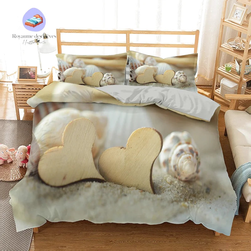Housse de Couette Plage Love