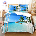 Housse de Couette Plage Voyage