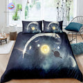 Housse de Couette Planète Vaisseau Spatiale