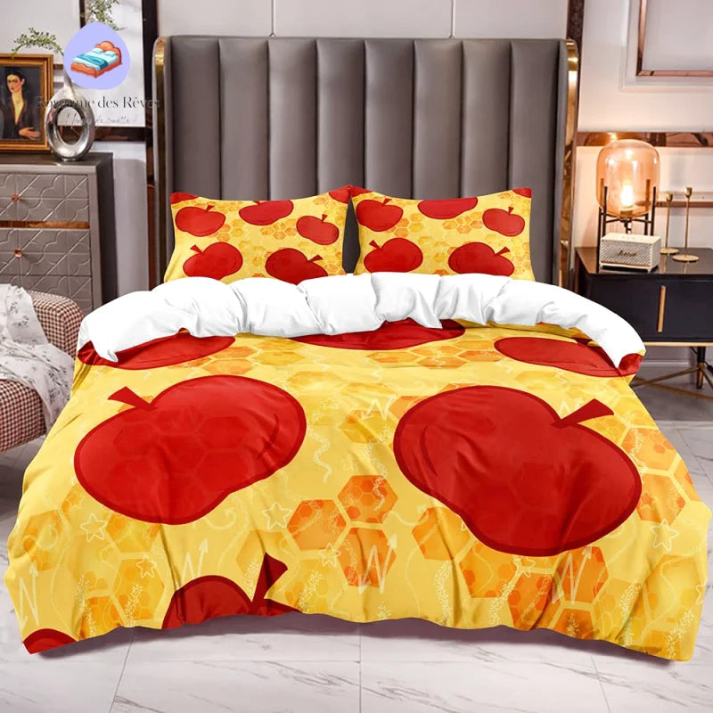 Manzana roja Funda nórdica