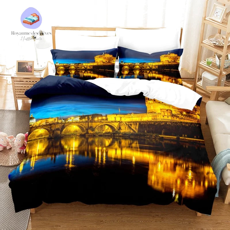 Housse de Couette Pont Rome