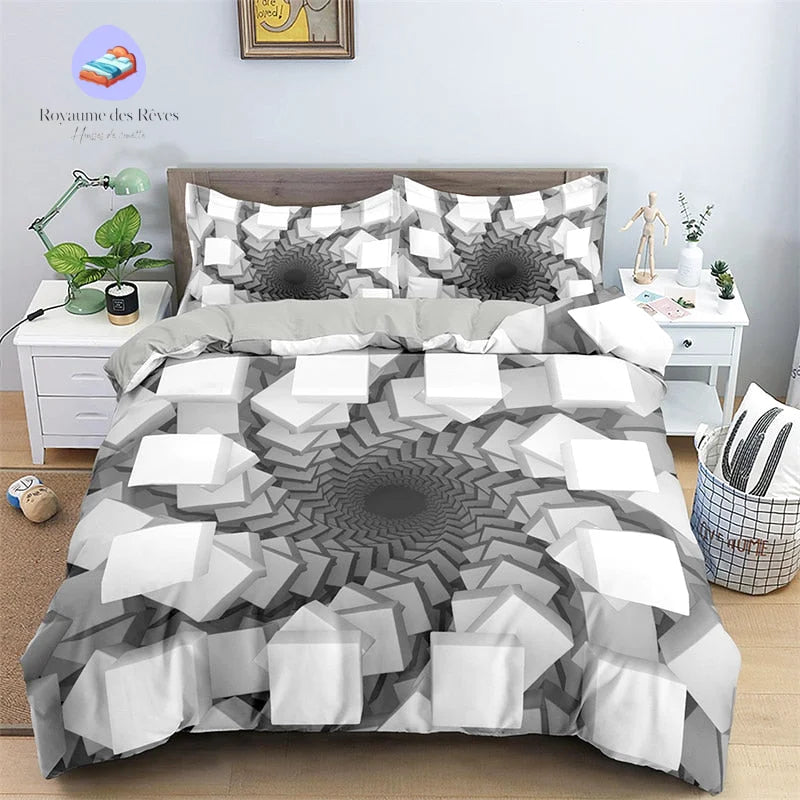 Housse de Couette Psychédélique Luxe