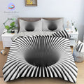 Housse de Couette Psychédélique Trou Noir