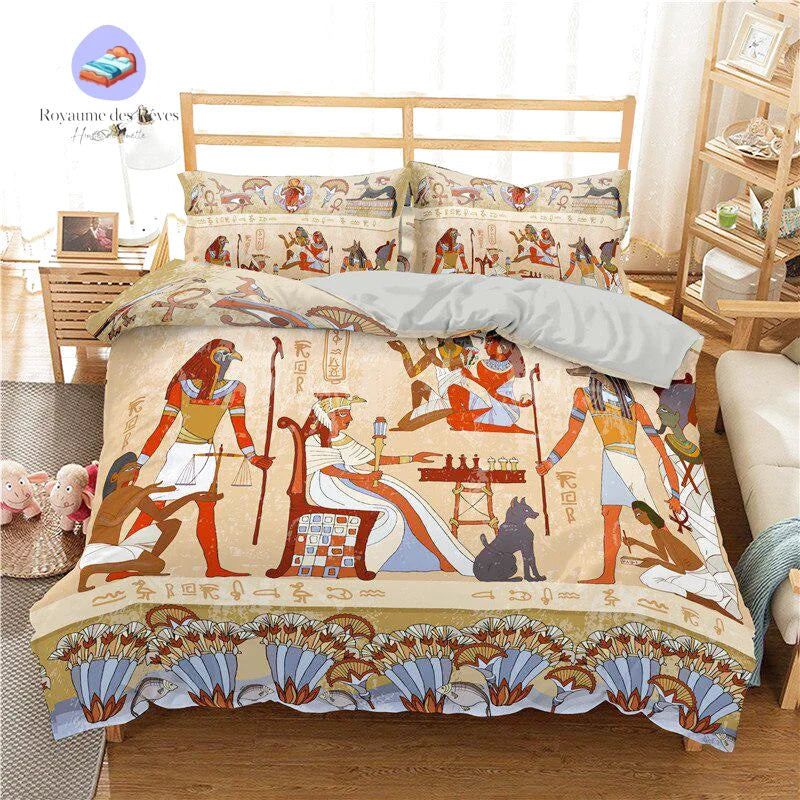 Housse de Couette Reine Egyptienne