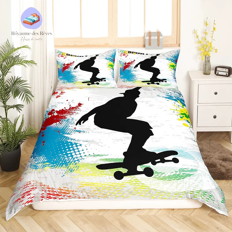 Housse de Couette Skate Rider