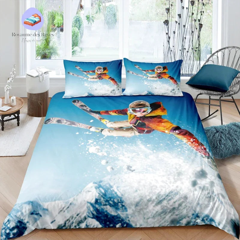 Housse de Couette Ski Enfant