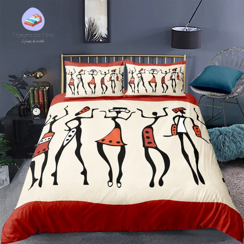 Housse de Couette Style Afrique