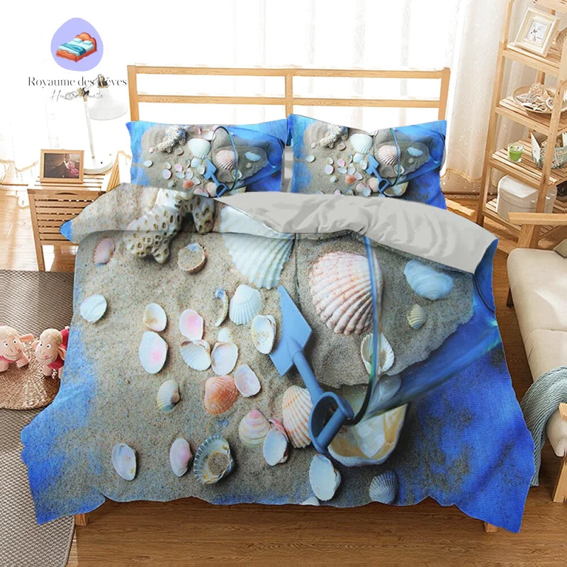 Housse de Couette Style Plage