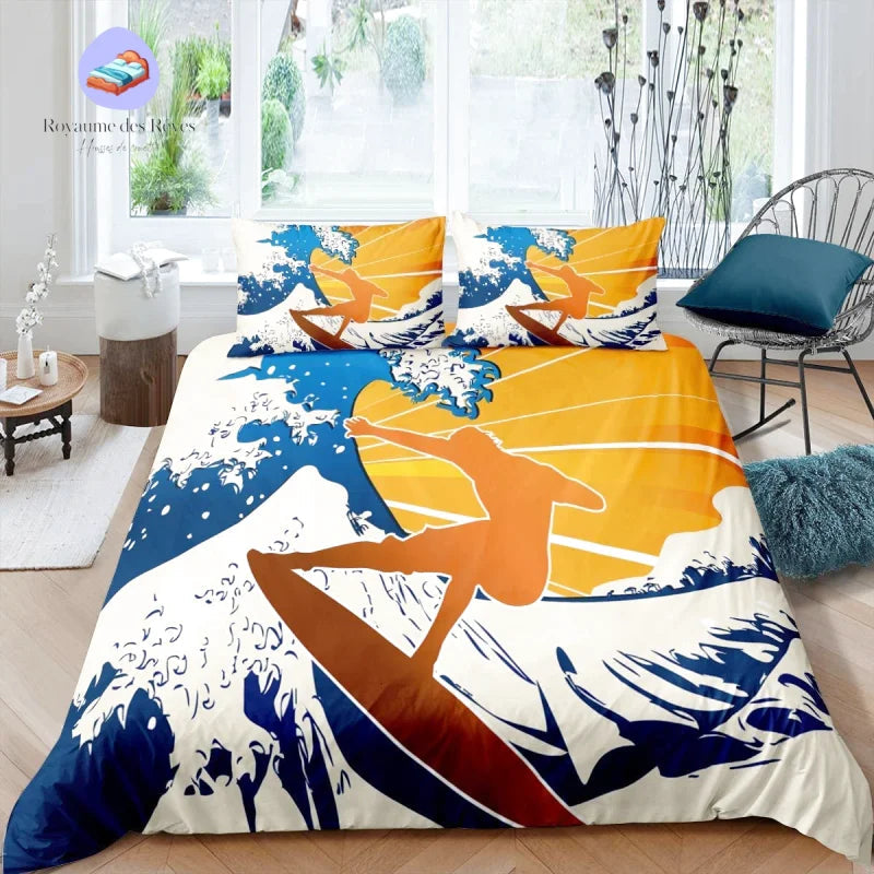 Housse de Couette Surf 2 Personnes