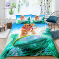 Housse de Couette Surf Chien