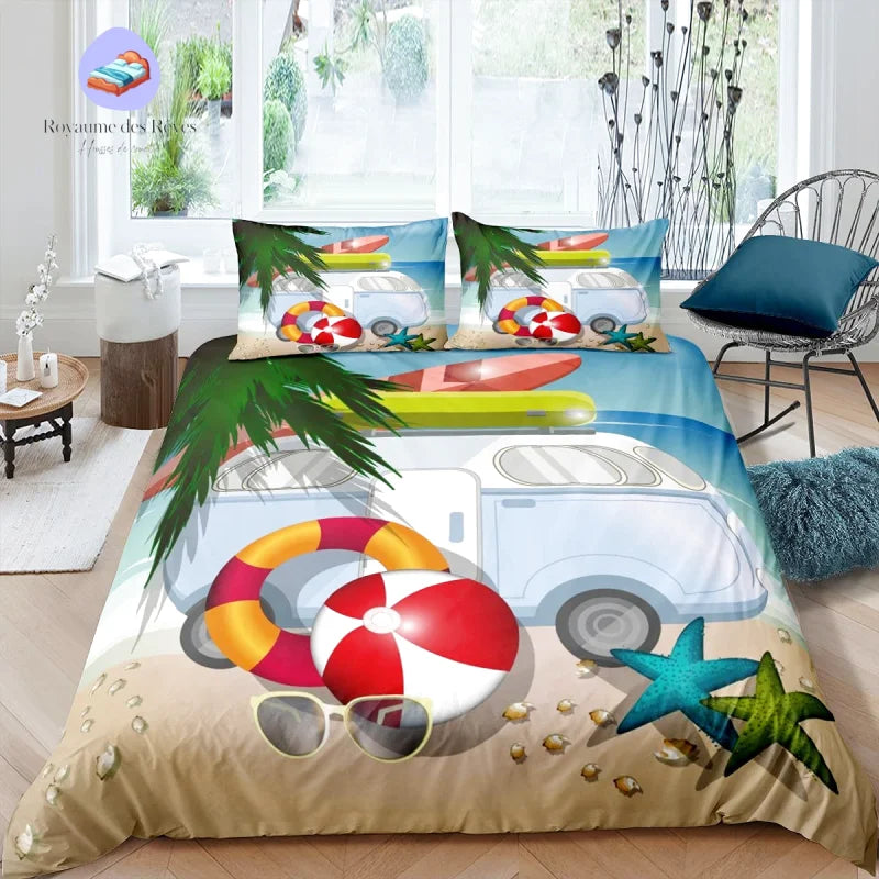 Housse de Couette Surf Été