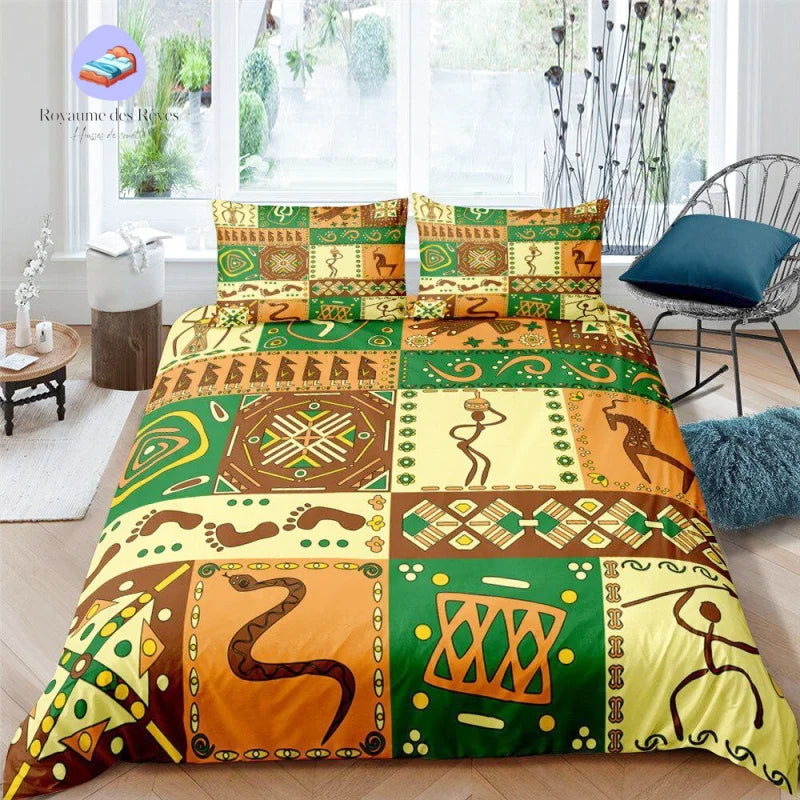 Housse de Couette Symbole Africain