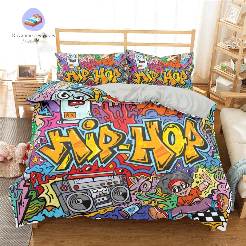 Housse de Couette Tag Hip-Hop