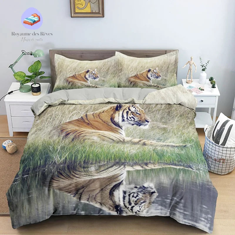 Housse de Couette Tigre Afrique