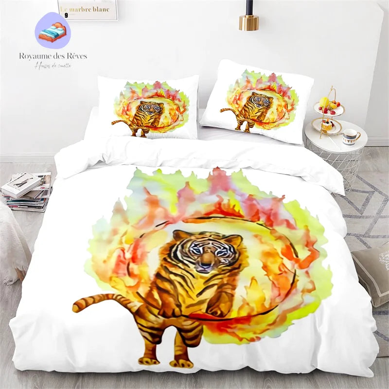 Housse de Couette Tigre Cirque