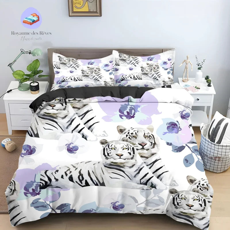 Housse de Couette Tigre Fille