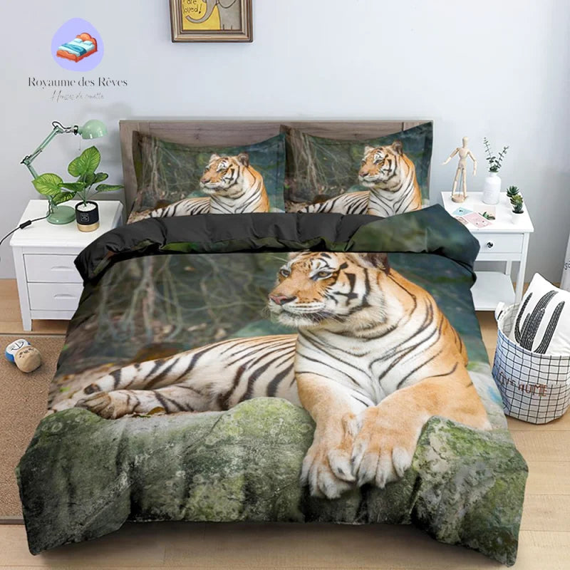 Housse de Couette Tigre Griffe