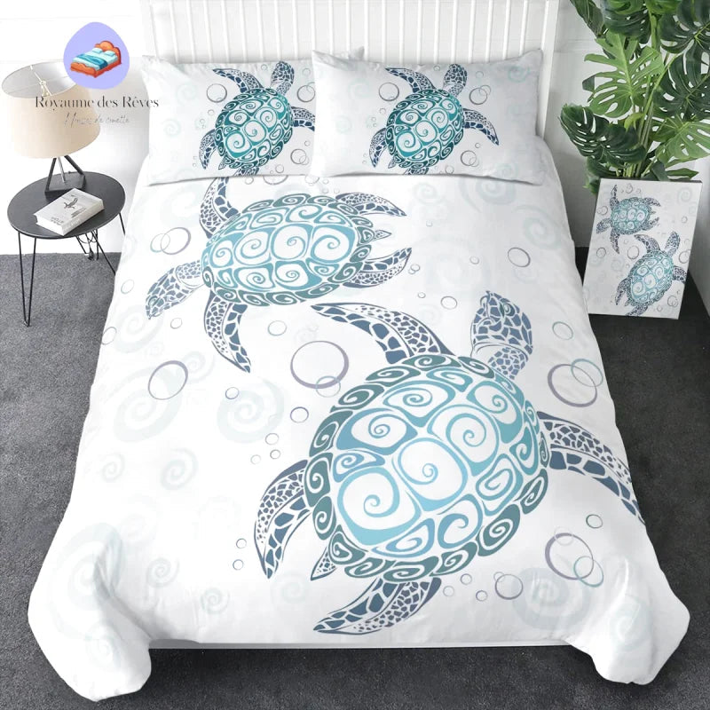 Housse de Couette Tortue Claire
